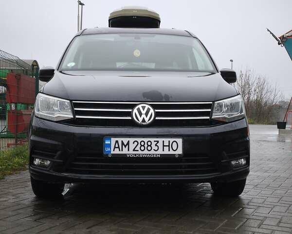 Черный Фольксваген Кадди, объемом двигателя 1.97 л и пробегом 274 тыс. км за 15000 $, фото 1 на Automoto.ua