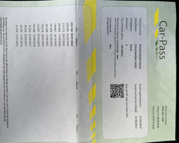 Фиолетовый Фольксваген Кадди, объемом двигателя 1.6 л и пробегом 265 тыс. км за 11499 $, фото 96 на Automoto.ua