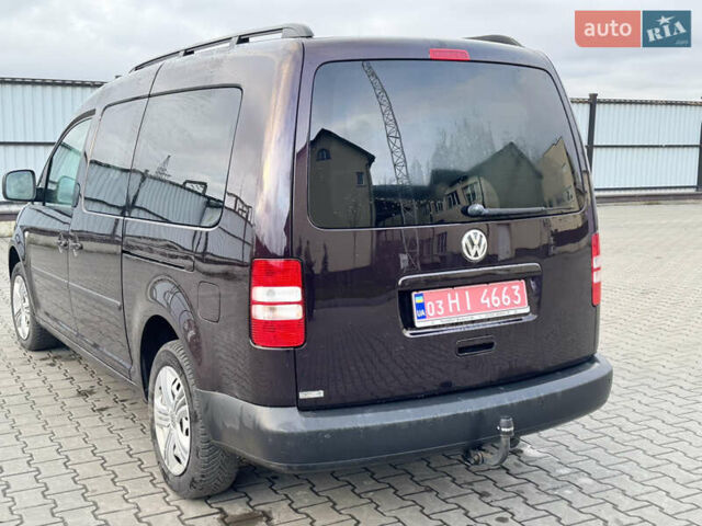 Фиолетовый Фольксваген Кадди, объемом двигателя 1.6 л и пробегом 247 тыс. км за 12400 $, фото 6 на Automoto.ua