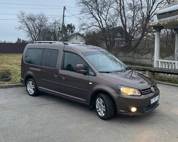 Коричневый Фольксваген Кадди, объемом двигателя 2 л и пробегом 199 тыс. км за 11500 $, фото 1 на Automoto.ua