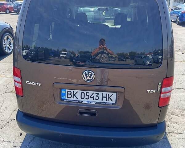 Коричневый Фольксваген Кадди, объемом двигателя 1.6 л и пробегом 287 тыс. км за 11200 $, фото 5 на Automoto.ua