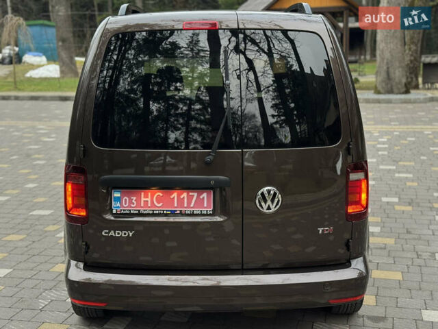 Коричневий Фольксваген Кадді, об'ємом двигуна 2 л та пробігом 186 тис. км за 19899 $, фото 56 на Automoto.ua