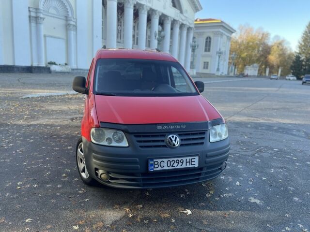 Червоний Фольксваген Кадді, об'ємом двигуна 2 л та пробігом 246 тис. км за 5900 $, фото 13 на Automoto.ua