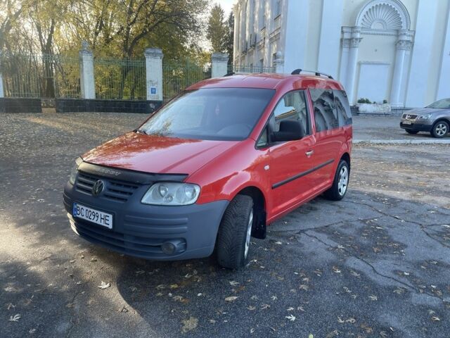 Червоний Фольксваген Кадді, об'ємом двигуна 2 л та пробігом 246 тис. км за 5900 $, фото 7 на Automoto.ua