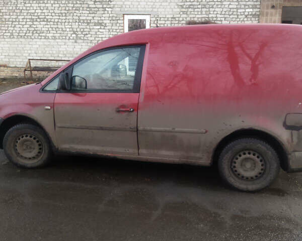 Красный Фольксваген Кадди, объемом двигателя 2 л и пробегом 20 тыс. км за 3500 $, фото 2 на Automoto.ua