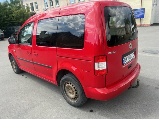 Червоний Фольксваген Кадді, об'ємом двигуна 1.4 л та пробігом 235 тис. км за 7200 $, фото 4 на Automoto.ua