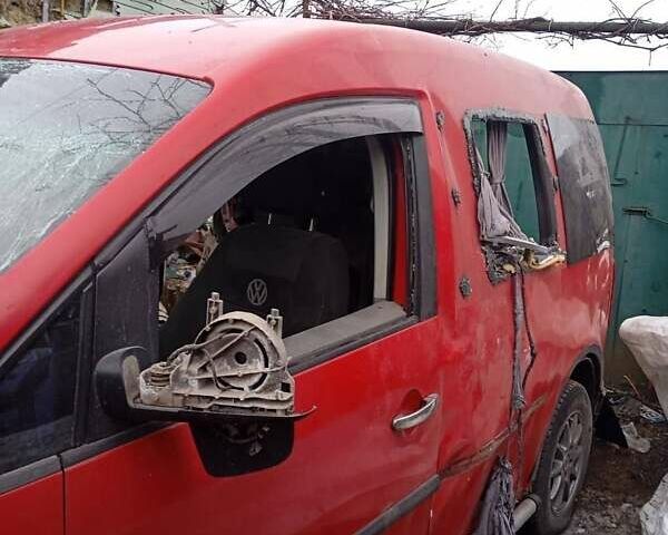 Червоний Фольксваген Кадді, об'ємом двигуна 1.9 л та пробігом 299 тис. км за 2000 $, фото 1 на Automoto.ua