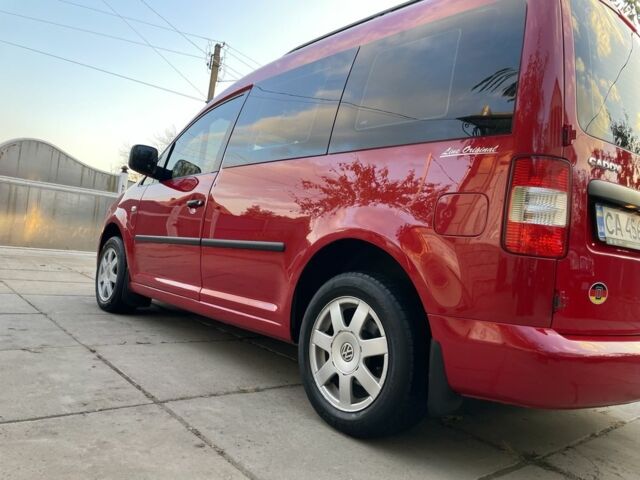 Красный Фольксваген Кадди, объемом двигателя 1.9 л и пробегом 269 тыс. км за 7000 $, фото 4 на Automoto.ua