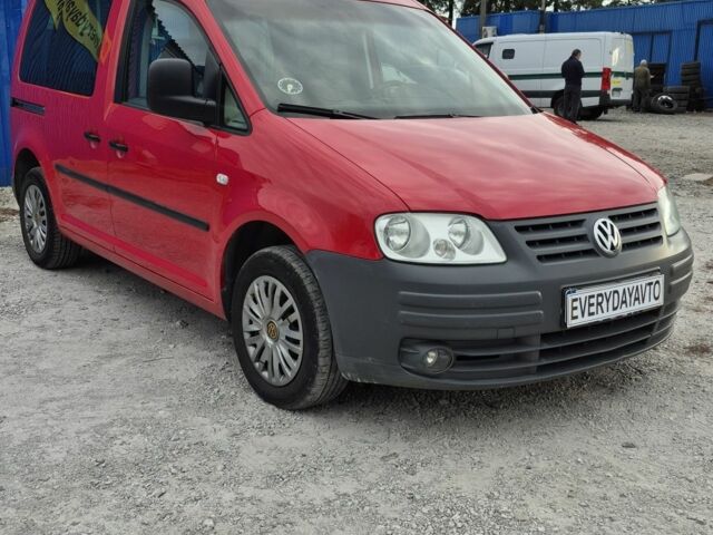 Червоний Фольксваген Кадді, об'ємом двигуна 2 л та пробігом 260 тис. км за 5500 $, фото 2 на Automoto.ua