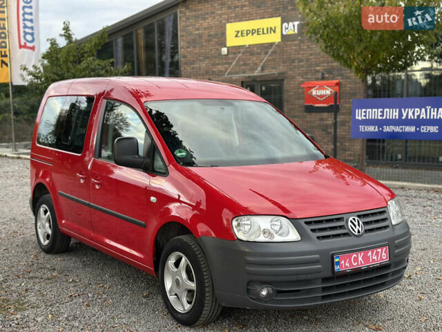 Фольксваген Кадди 2006 в Виннице на Automoto.ua Красный Фольксваген Кадди, объемом двигателя 1.6 л и пробегом 200 тыс. км за 6800 $, фото 3 на Automoto.ua