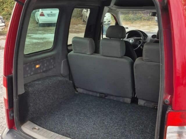 Червоний Фольксваген Кадді, об'ємом двигуна 2 л та пробігом 260 тис. км за 5500 $, фото 15 на Automoto.ua