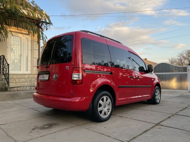 Красный Фольксваген Кадди, объемом двигателя 1.9 л и пробегом 269 тыс. км за 7000 $, фото 7 на Automoto.ua