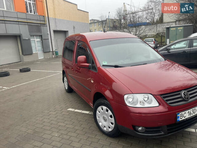 Красный Фольксваген Кадди, объемом двигателя 1.98 л и пробегом 250 тыс. км за 7500 $, фото 9 на Automoto.ua