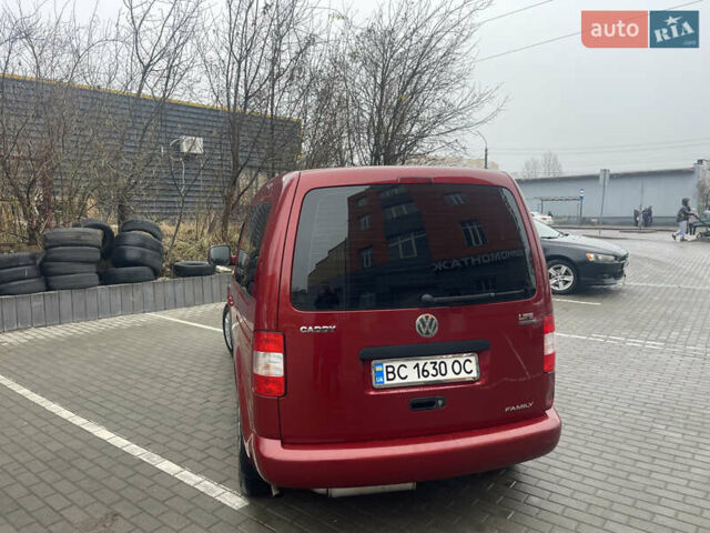 Красный Фольксваген Кадди, объемом двигателя 1.98 л и пробегом 250 тыс. км за 7500 $, фото 6 на Automoto.ua
