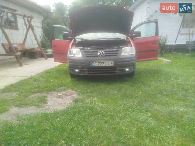 Красный Фольксваген Кадди, объемом двигателя 1.9 л и пробегом 353 тыс. км за 5500 $, фото 19 на Automoto.ua