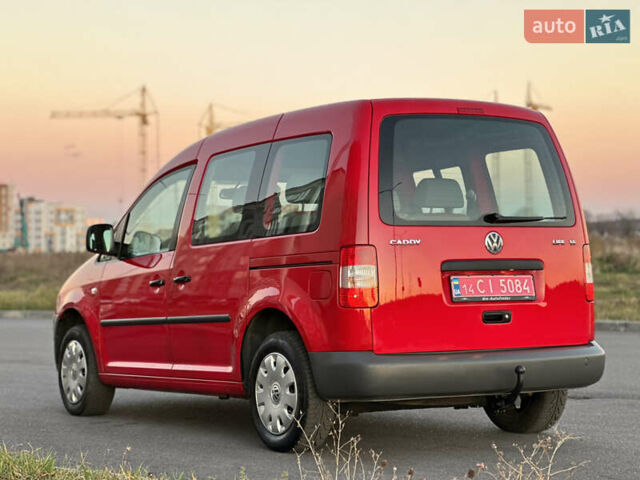 Красный Фольксваген Кадди, объемом двигателя 1.6 л и пробегом 210 тыс. км за 8999 $, фото 29 на Automoto.ua