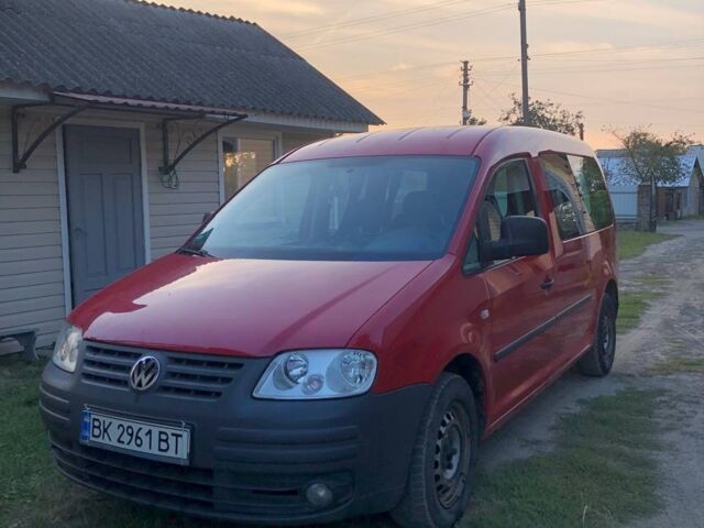 Червоний Фольксваген Кадді, об'ємом двигуна 1.9 л та пробігом 0 тис. км за 7000 $, фото 5 на Automoto.ua