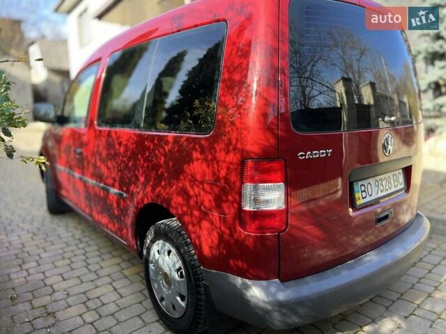 Червоний Фольксваген Кадді, об'ємом двигуна 1.39 л та пробігом 204 тис. км за 4800 $, фото 8 на Automoto.ua