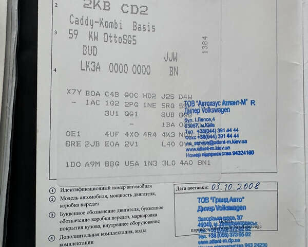 Красный Фольксваген Кадди, объемом двигателя 1.4 л и пробегом 116 тыс. км за 7400 $, фото 49 на Automoto.ua