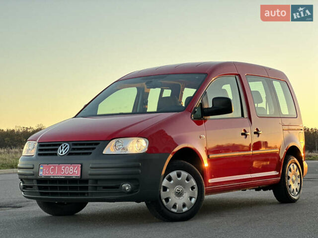 Красный Фольксваген Кадди, объемом двигателя 1.6 л и пробегом 210 тыс. км за 8999 $, фото 39 на Automoto.ua