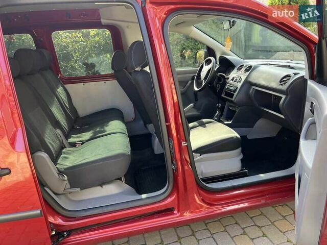 Червоний Фольксваген Кадді, об'ємом двигуна 1.39 л та пробігом 204 тис. км за 4800 $, фото 10 на Automoto.ua