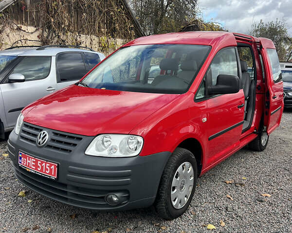 Червоний Фольксваген Кадді, об'ємом двигуна 1.4 л та пробігом 282 тис. км за 6950 $, фото 6 на Automoto.ua