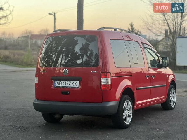 Красный Фольксваген Кадди, объемом двигателя 1.39 л и пробегом 176 тыс. км за 6700 $, фото 7 на Automoto.ua