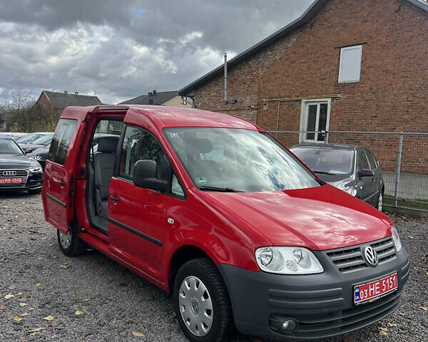 Червоний Фольксваген Кадді, об'ємом двигуна 1.4 л та пробігом 282 тис. км за 6950 $, фото 7 на Automoto.ua