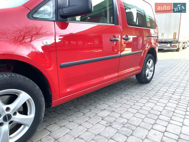 Красный Фольксваген Кадди, объемом двигателя 1.6 л и пробегом 220 тыс. км за 6399 $, фото 8 на Automoto.ua