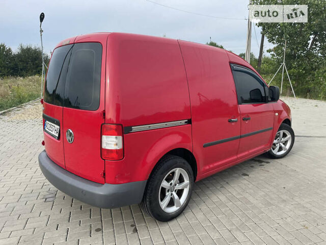 Красный Фольксваген Кадди, объемом двигателя 1.9 л и пробегом 344 тыс. км за 6200 $, фото 3 на Automoto.ua