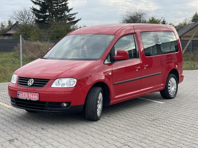 Красный Фольксваген Кадди, объемом двигателя 1.6 л и пробегом 206 тыс. км за 7900 $, фото 2 на Automoto.ua