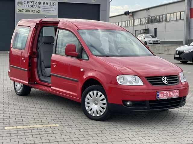 Красный Фольксваген Кадди, объемом двигателя 1.6 л и пробегом 206 тыс. км за 7900 $, фото 9 на Automoto.ua