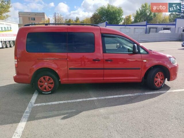 Фольксваген Кадди 2014 в Ровно на Automoto.ua Красный Фольксваген Кадди, объемом двигателя 1.6 л и пробегом 264 тыс. км за 12000 $, фото 7 на Automoto.ua