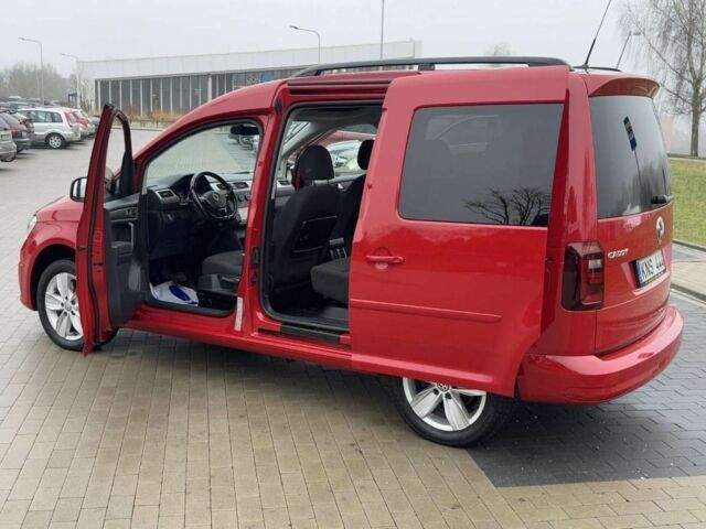 Червоний Фольксваген Кадді, об'ємом двигуна 2 л та пробігом 259 тис. км за 9000 $, фото 10 на Automoto.ua