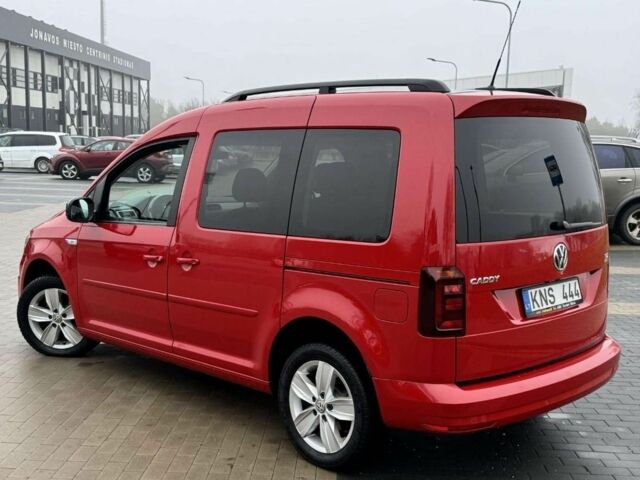 Червоний Фольксваген Кадді, об'ємом двигуна 2 л та пробігом 258 тис. км за 9200 $, фото 8 на Automoto.ua
