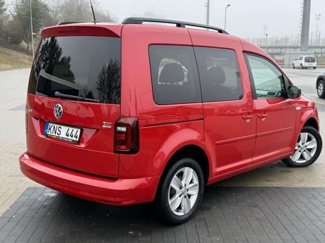 Червоний Фольксваген Кадді, об'ємом двигуна 2 л та пробігом 258 тис. км за 9200 $, фото 9 на Automoto.ua