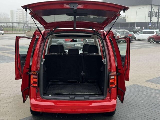 Червоний Фольксваген Кадді, об'ємом двигуна 2 л та пробігом 258 тис. км за 9200 $, фото 10 на Automoto.ua