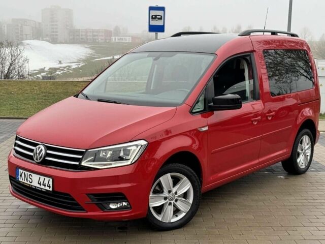 Червоний Фольксваген Кадді, об'ємом двигуна 2 л та пробігом 258 тис. км за 9200 $, фото 2 на Automoto.ua