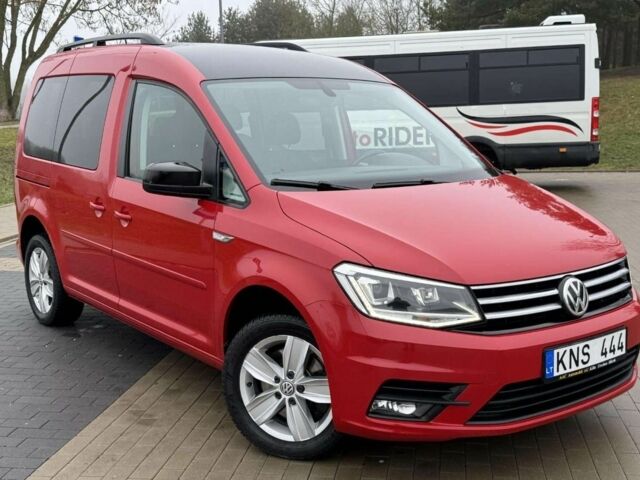 Червоний Фольксваген Кадді, об'ємом двигуна 2 л та пробігом 258 тис. км за 9200 $, фото 3 на Automoto.ua