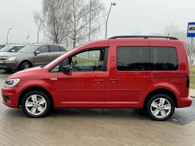 Червоний Фольксваген Кадді, об'ємом двигуна 2 л та пробігом 258 тис. км за 9200 $, фото 5 на Automoto.ua