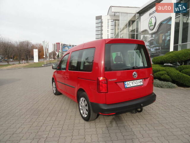 Червоний Фольксваген Кадді, об'ємом двигуна 2 л та пробігом 164 тис. км за 16450 $, фото 17 на Automoto.ua