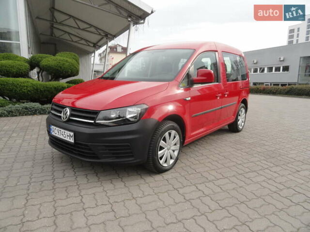 Червоний Фольксваген Кадді, об'ємом двигуна 2 л та пробігом 164 тис. км за 16450 $, фото 10 на Automoto.ua