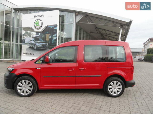 Червоний Фольксваген Кадді, об'ємом двигуна 2 л та пробігом 164 тис. км за 16450 $, фото 9 на Automoto.ua