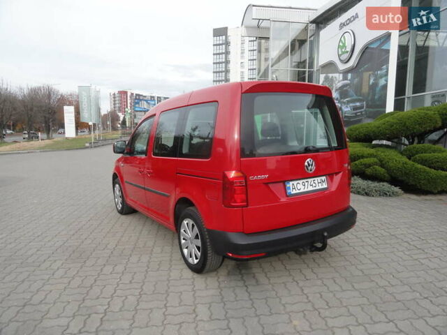 Червоний Фольксваген Кадді, об'ємом двигуна 2 л та пробігом 164 тис. км за 16450 $, фото 8 на Automoto.ua