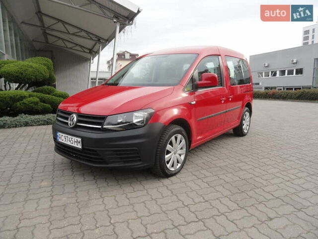 Червоний Фольксваген Кадді, об'ємом двигуна 2 л та пробігом 164 тис. км за 16450 $, фото 1 на Automoto.ua