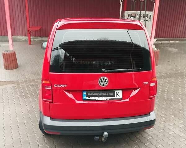 Червоний Фольксваген Кадді, об'ємом двигуна 2 л та пробігом 247 тис. км за 11800 $, фото 8 на Automoto.ua