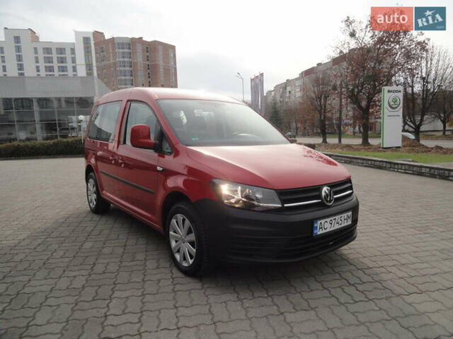 Червоний Фольксваген Кадді, об'ємом двигуна 2 л та пробігом 164 тис. км за 16450 $, фото 13 на Automoto.ua