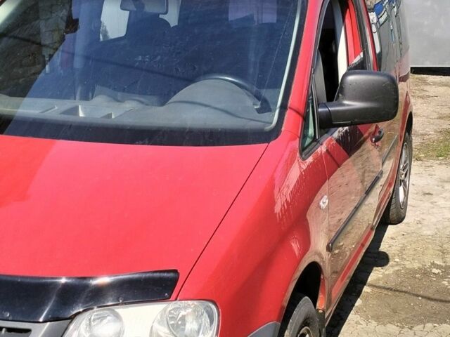 Червоний Фольксваген Кадді, об'ємом двигуна 2 л та пробігом 280 тис. км за 6000 $, фото 2 на Automoto.ua