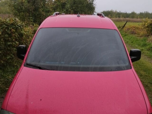 Красный Фольксваген Кадди, объемом двигателя 1.9 л и пробегом 431 тыс. км за 6500 $, фото 1 на Automoto.ua