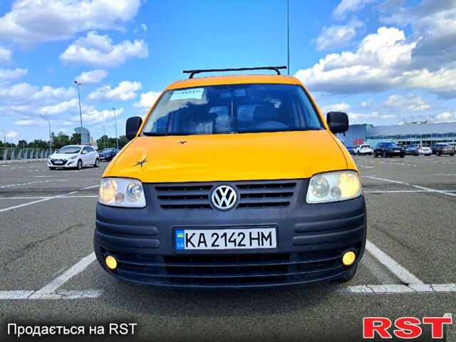 Жовтий Фольксваген Кадді, об'ємом двигуна 2 л та пробігом 360 тис. км за 3500 $, фото 1 на Automoto.ua